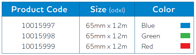 AeroFun Pool Noodles Size Chart